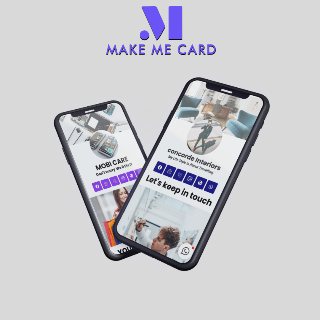 About Make Me card