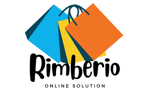 Orange Simple Online Shopping Logo